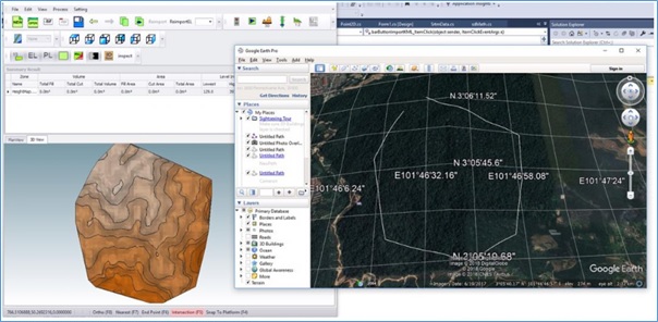 Google Earth level import & export